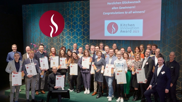 Kitchen Awards 2023 unter anderem für BSH, Sodastream und Siemens - Die Sieger des Kitchen Awards 2023 - Quelle: